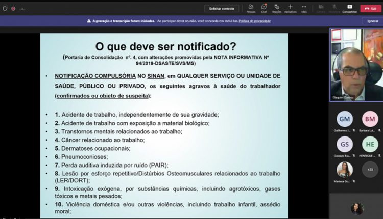 MPT-MG alerta para a subnotificação de acidentes e doenças do trabalho no Brasil em audiências públicas - Revista Cipa