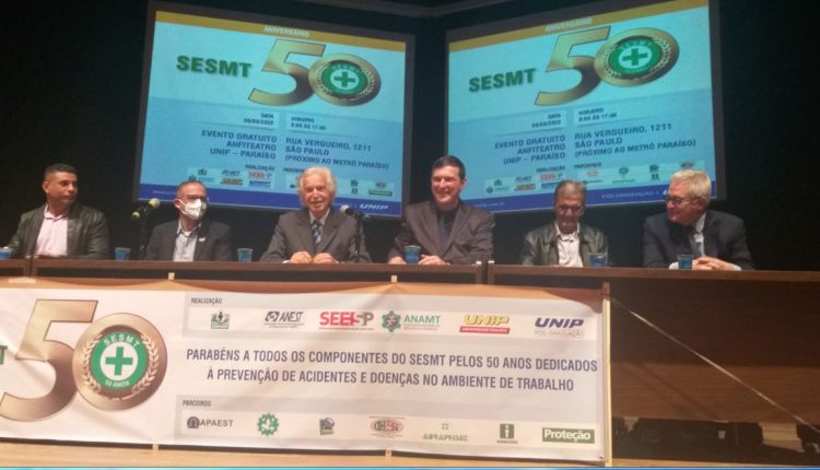 SINTESP e parceiros comemoram 50 anos do SESMT - Revista Cipa
