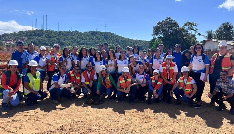 Alunos visitam obra da ETE Rio Verde e aprendem sobre saneamento e segurança no trabalho - Revista Cipa