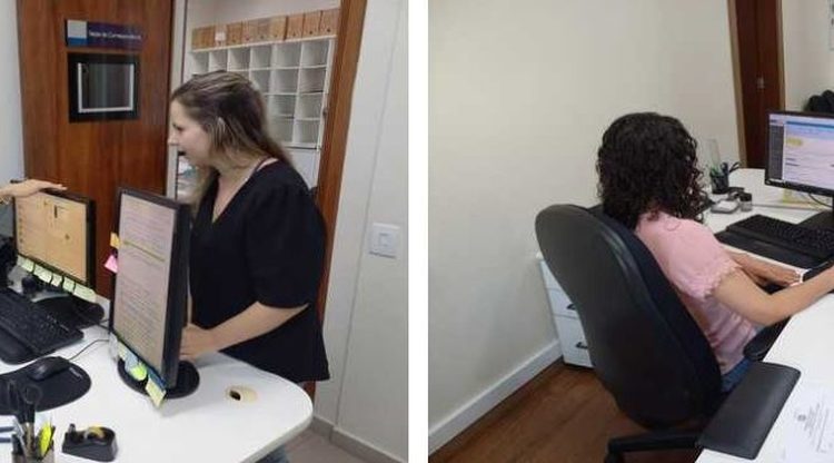 Comarca de Joinville prioriza saúde dos servidores com ergonomia personalizada - Revista Cipa