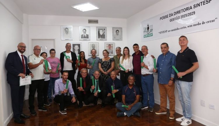 Lema “SINTESP no caminho certo, sem Medo de Errar” comandou posse da nova diretoria